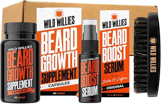 Wild Willies Beard Growth Kit